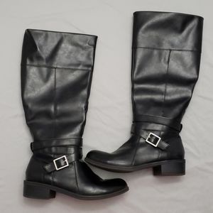 Arizona Delling Riding Boots Faux Leather 8.5 Wide